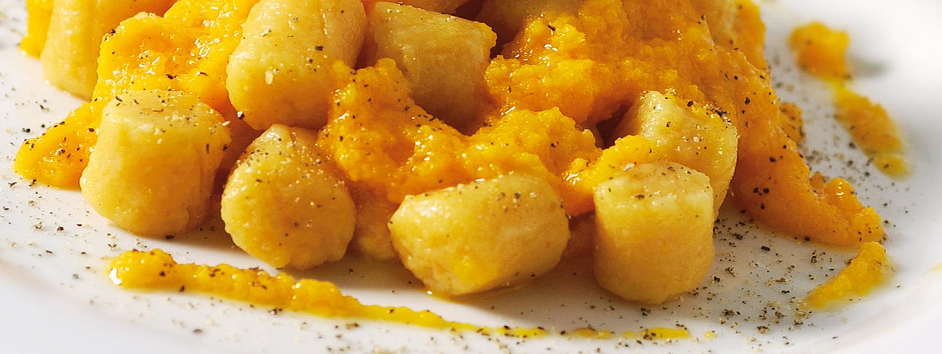 gnocchi di patate con zucca